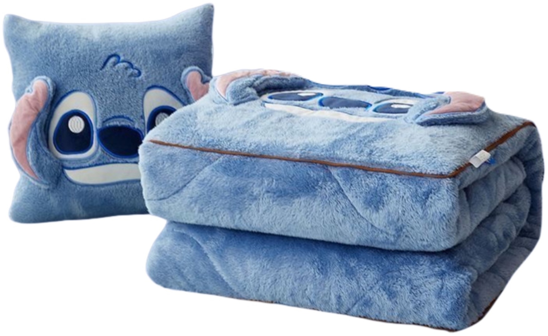 Плед Стич 105х145 см, полиэфирное волокно, голубой