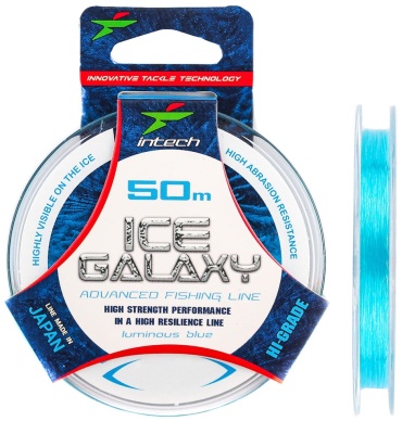 INTECH Ice Galaxy 0.095 мм голубая