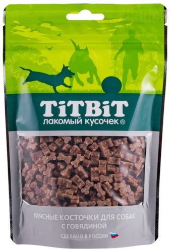 TiTBiT 012857 косточки с говядиной 145 г 1 шт