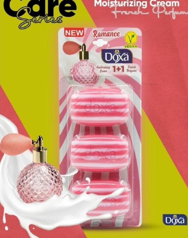 Кусковое мыло туалетное Doxa Роза 270 г