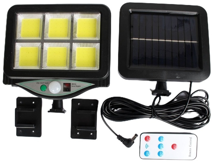 Прожектор на дуге крепления Solar light 20 Вт, дневной белый