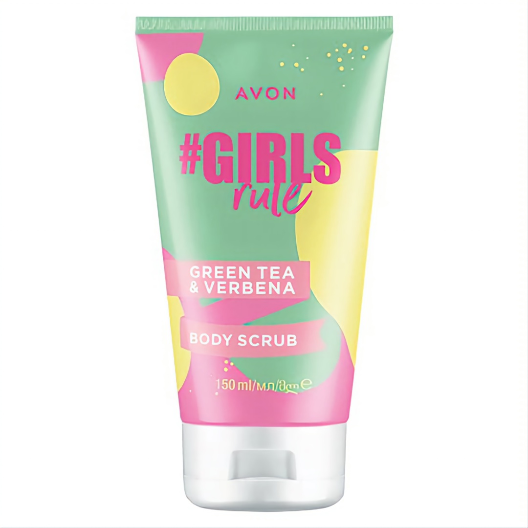 Avon скраб Green Tea Verbena для тела 150 мл