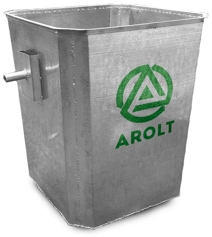 Мусорный бак AROLT без крышки БКБК 750 л