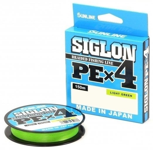 Купить Рыболовная леска Sunline Siglon PEx4 Light Green 0.108 мм ...