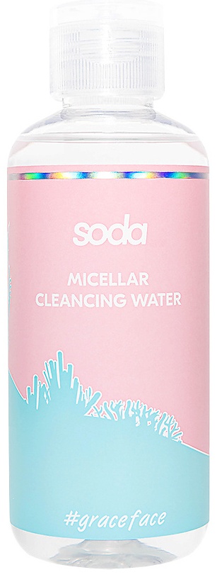 Soda Мицеллярная вода для снятия макияжа MICELLAR CLEANCING WATER мицеллярная вода 150 мл
