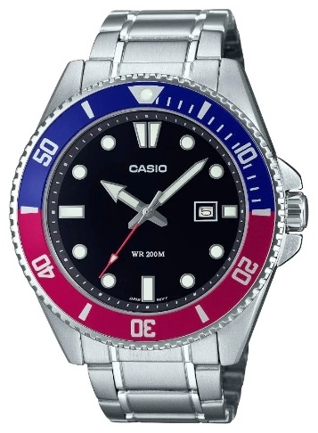 Кварцевые CASIO MDV-107D-1A2VDF нержавеющая сталь