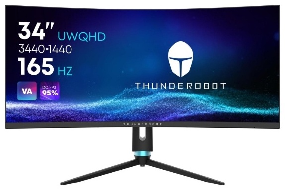 Купить Монитор ThundeRobot KQ34C144C черный в кредит в Алматы – Kaspi ...