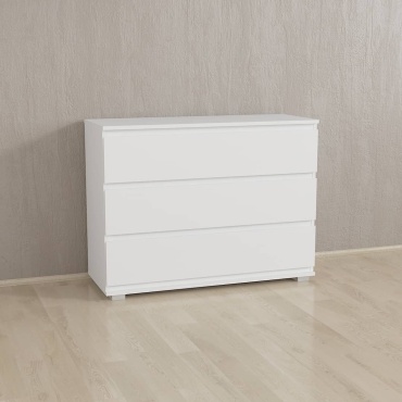 Комод Stool Group Tofin 483643, 100x39x78 см, белый