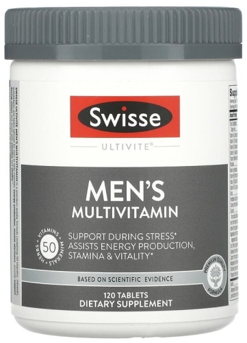 Swisse мультивитамины Men's Multivitamin 120 таблеток