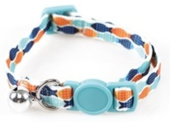 M-Pets ошейник для постоянной носки S мультиколор