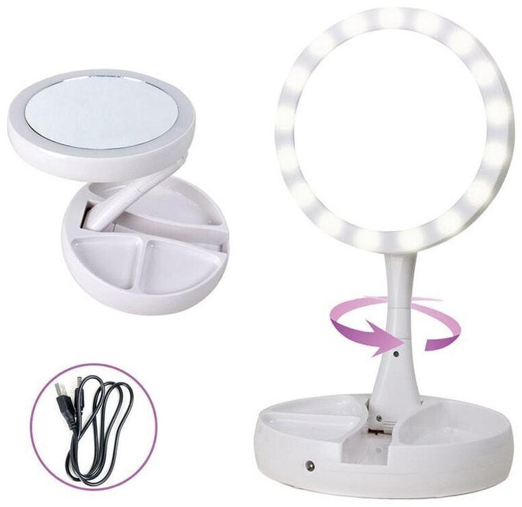 WILDWOLF Зеркало для макияжа с LED-подсветкой