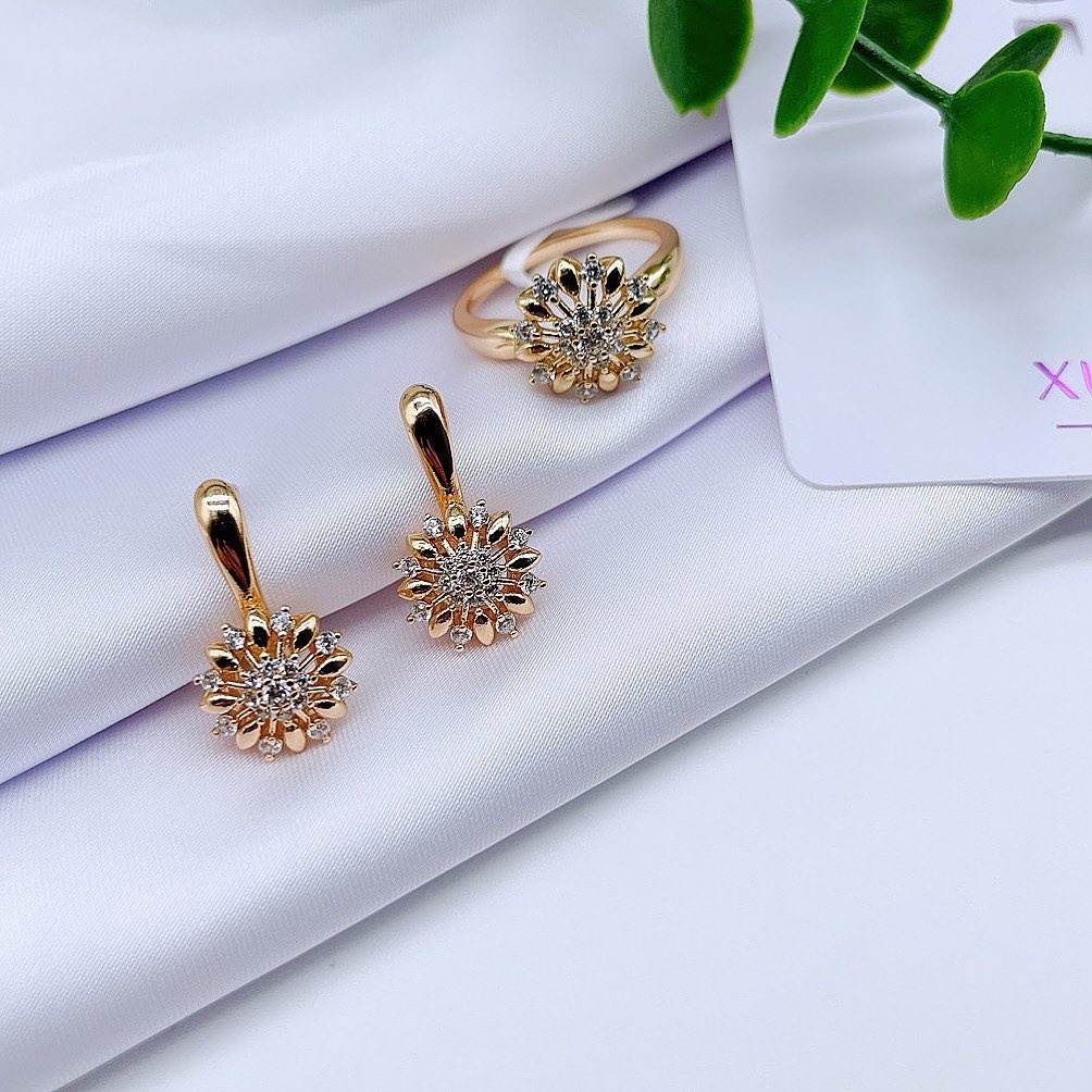 Xuping Jewelry медицинская сталь, фианит