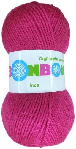 Моток NAKO Bonbon Ince 98403 фуксия 300 м 100 г
