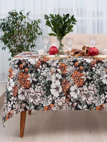 Скатерть Этель Meadow flower 145x110 см, хлопок, 1 шт