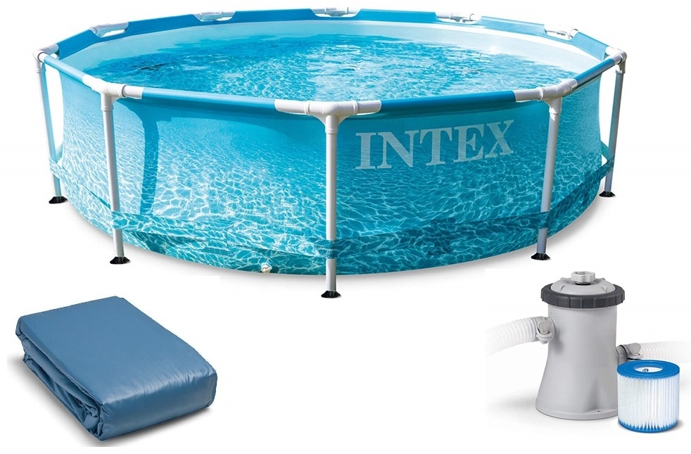 Бассейн каркасный Intex 26208 Т, 305x305x76 см