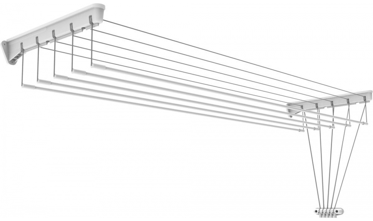 Сушилка настенная, потолочная Nika 160x43x5 см, кол-во уровней: 1, металл