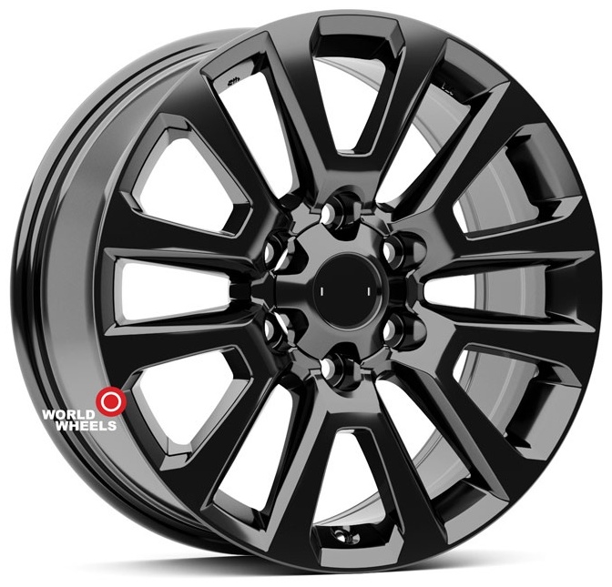 WorldWheels 323-8002 7.5x18/6x139.7 D106.2 ET25 черный