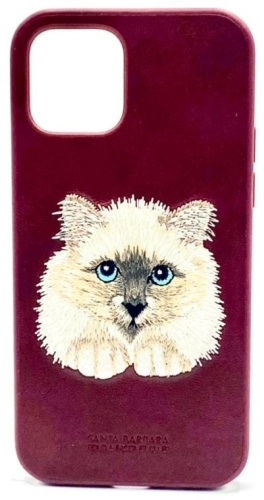 Чехол Santa Barbara для Apple iPhone 12, iPhone 12 Pro красный