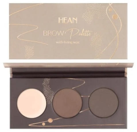 Hean воск Brow Palette with Fixing Wax 1