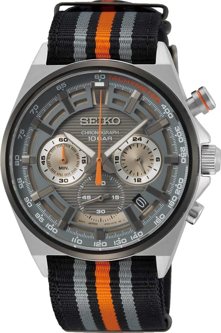 Кварцевые Seiko SSB403P1 нержавеющая сталь