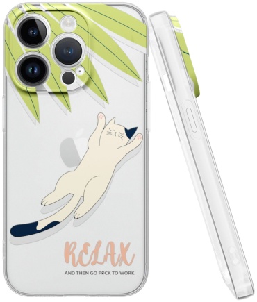 Чехол Mcover для Apple iPhone 14 Pro рисунок