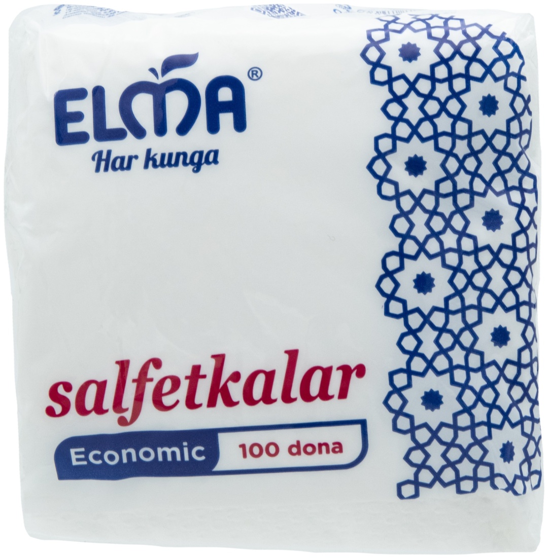 Бумажные салфетки Elma Economic 100 шт