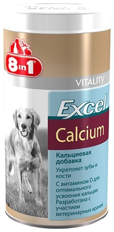 Купить 8 in 1 добавка в корм 8 в 1 Кальций, фосфор, D3 470 таб. в ...
