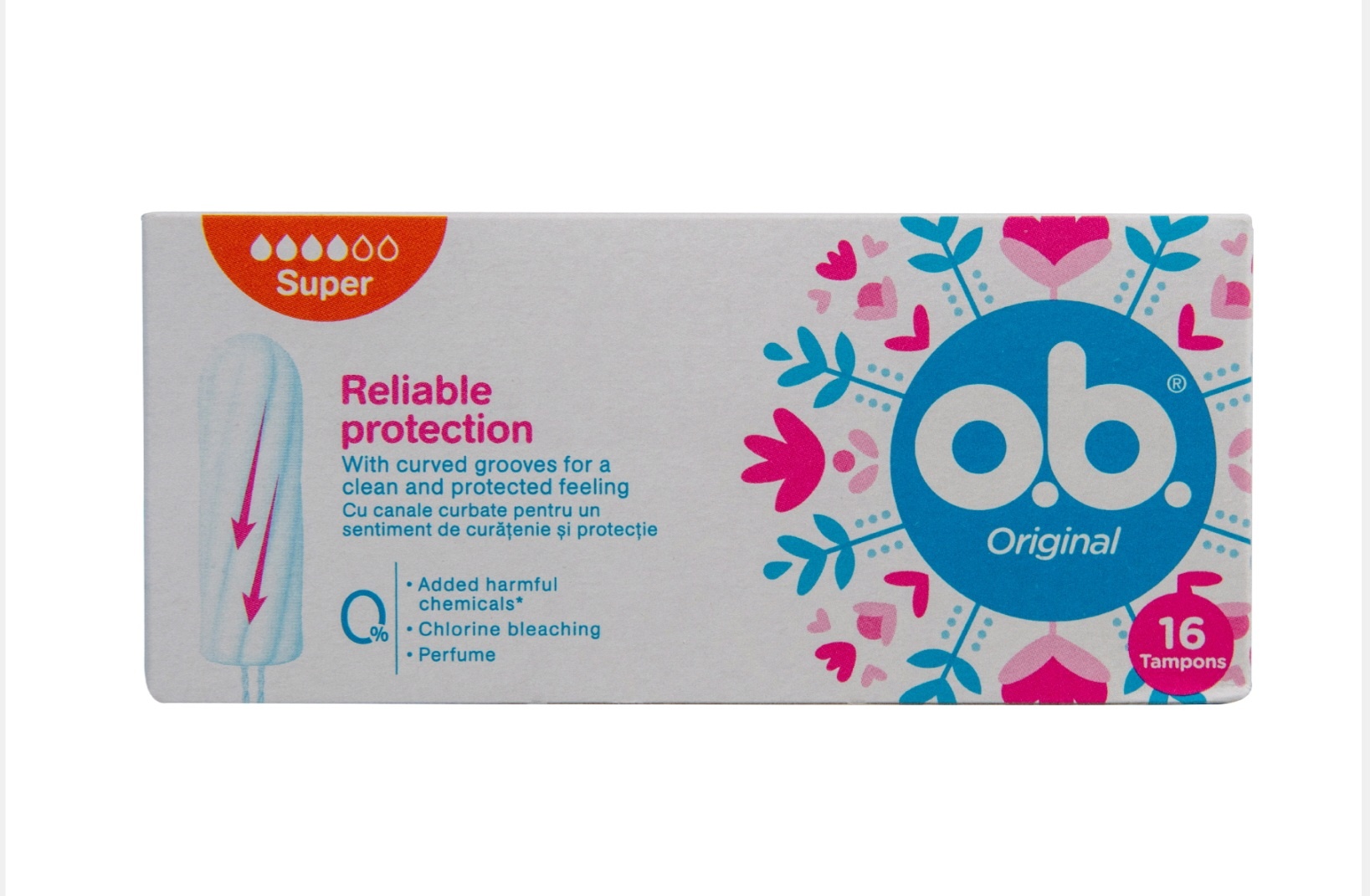 Ob тампоны Reliable Protection Original Super 16 шт