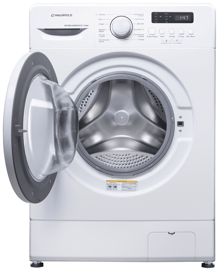 Стиральная машина MAUNFELD MFWM106WH051D белый 6