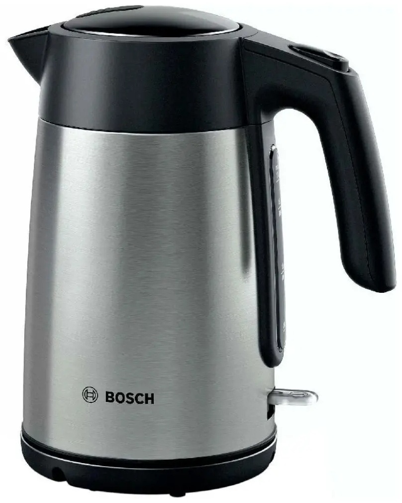 Купить Электрочайник Bosch TWK7L460 стальной в Алматы – Магазин на Kaspi.kz