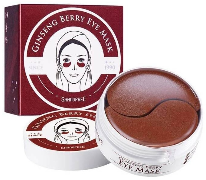 Патчи Shangpree гидрогелевые Ginseng Hydrogel Eye Mask питательные 60 шт