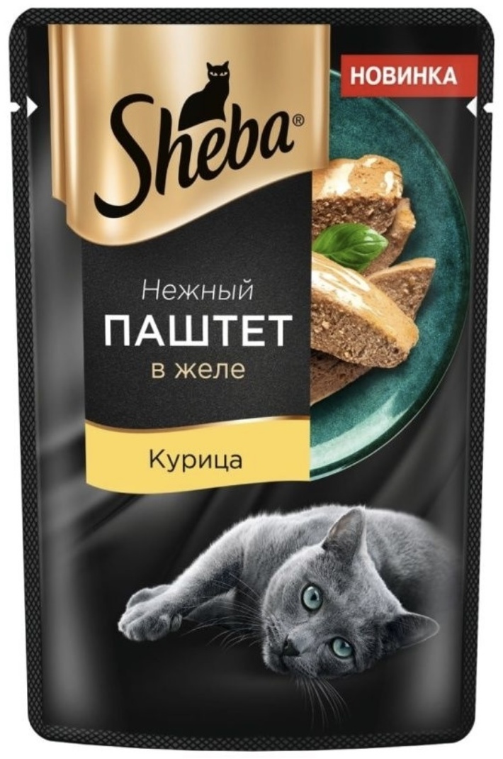 Купить Корм Sheba паштет курица 75 г 1 шт в Алматы – Магазин на Kaspi.kz