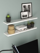 Полка 252945, 60х14x2 см, белый