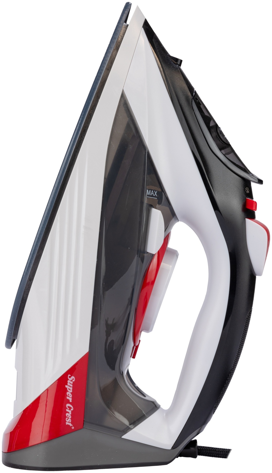 Утюг Super Crest SCT-1013 черный, красный