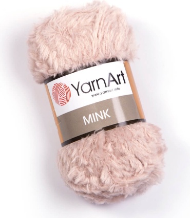 Моток YarnArt Mink 331 светло-бежевый 75 м 50 г