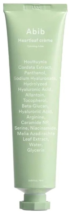 Купить Abib крем Heartleaf creme Calming tube для лица 75 мл в Алматы ...