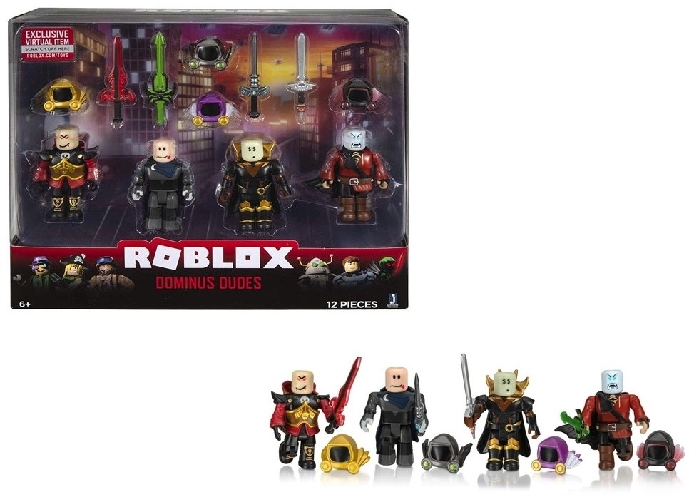 ROBLOX Dominus Dudes Exclusive virtual item 12 pieces/ 4