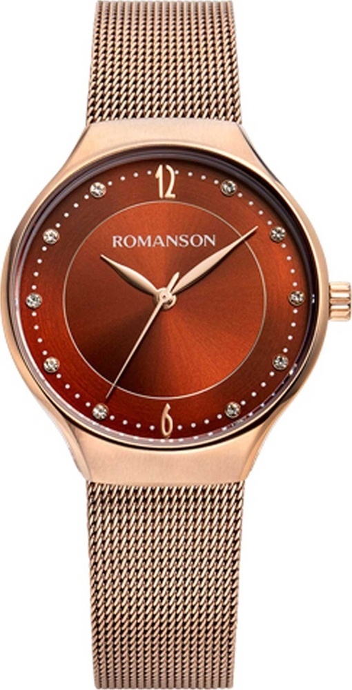 Кварцевые ROMANSON TM 9A18L R нержавеющая сталь