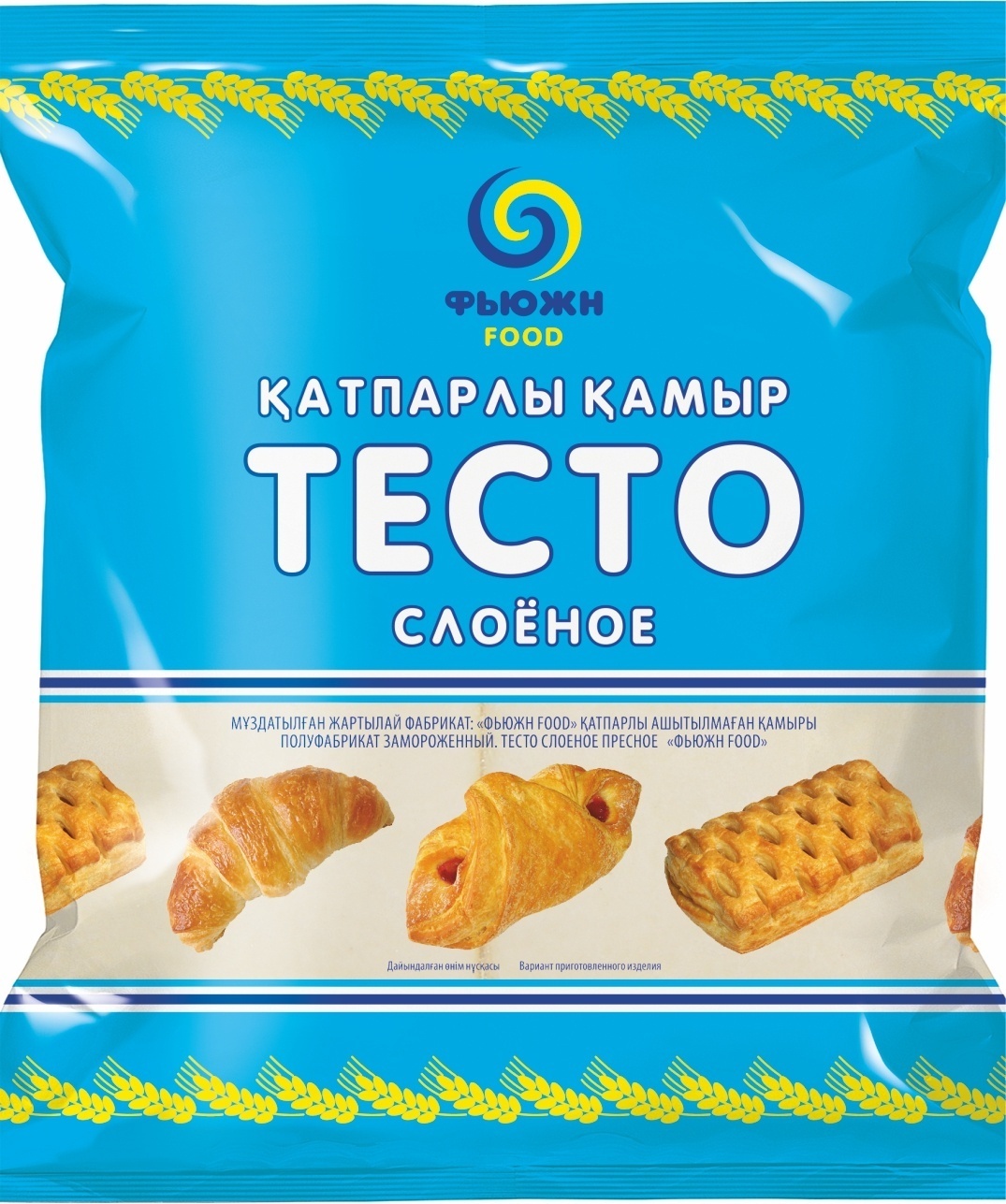Фьюжн Food тесто без начинки 800 г