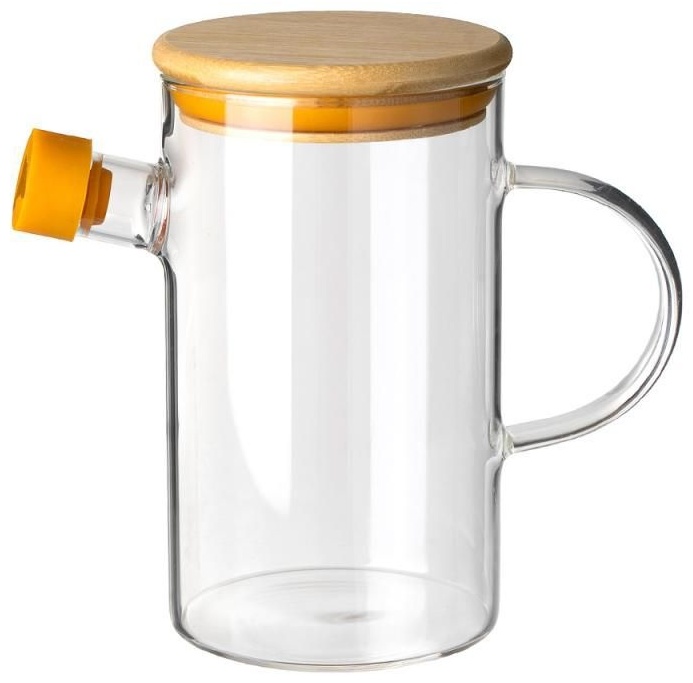 O'Kitchen бутылка 358679, стекло, силикон, бамбук