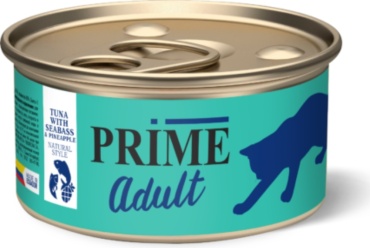 Prime кусочки в соусе тунец, сибас, ананас 85 г 1 шт