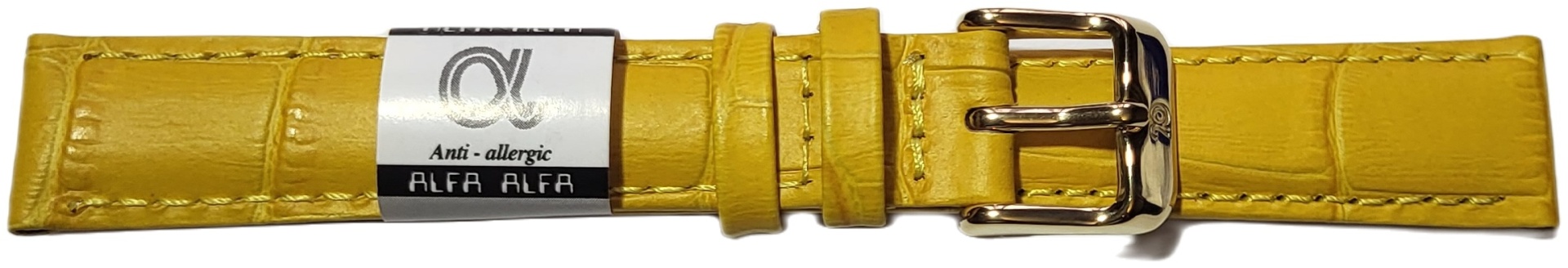 Ремешок ALFA кожа 16 x 200 мм