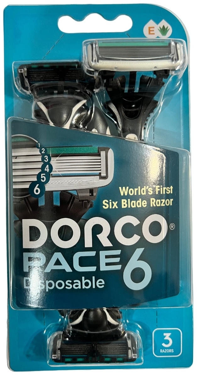 Купить DORCO Pace 6 Disposable бритвенный станок 3 шт в Алматы ...