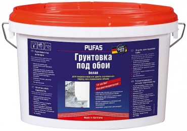 PUFAS под обои белый 1х2.5 л