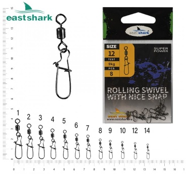 Быстросъем East Shark Американка № 12 108003