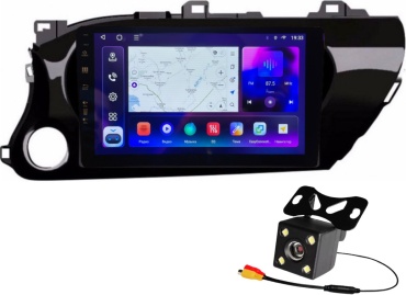 DELUXEAUTO RR9 Toyota Hilux 2015-2020 4Gb+64Gb + камера заднего вида