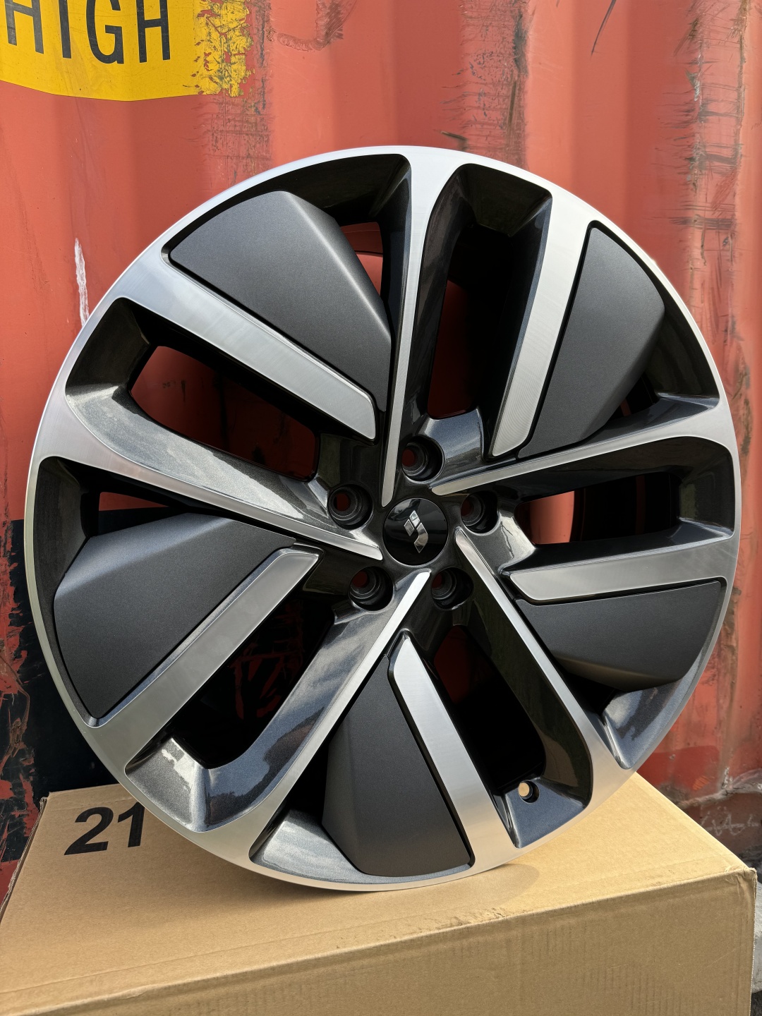 ABT L01938 9x21/5x120 D62.5 ET45.5 4 диска антрацит