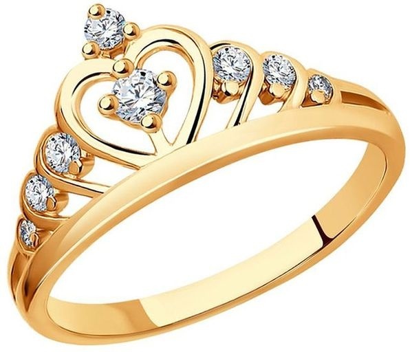 Kari jewelry 534090K0 размер 18 вес 1.37 г серебро, фианит