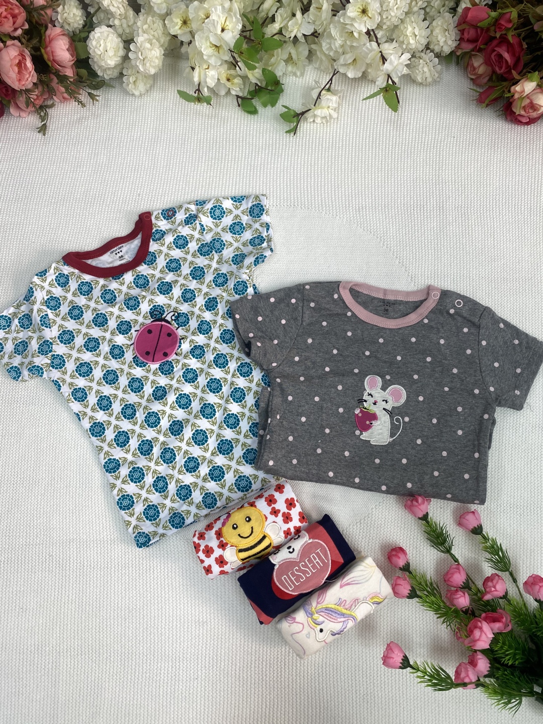 Комплект carters love мультиколор