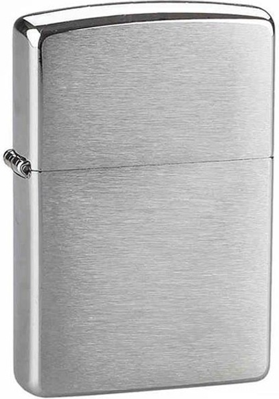 Zippo бензиновая зажигалка 200 серебристый